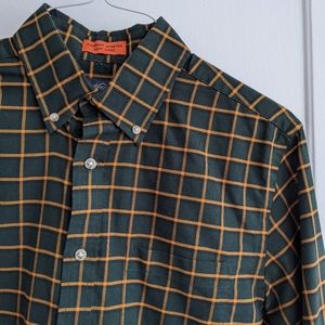 Grid Plaid button down